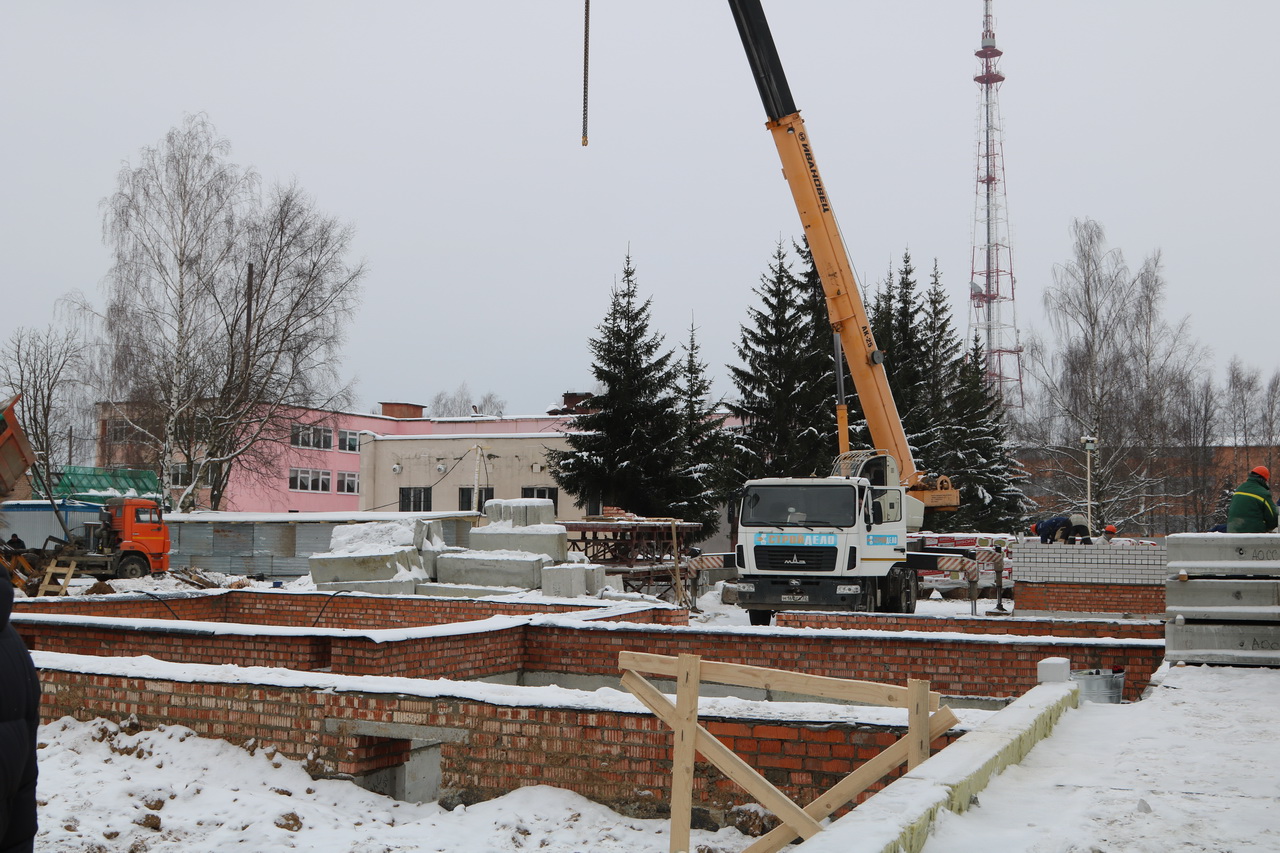 строительство пристройки к зданию ковровского городского суда