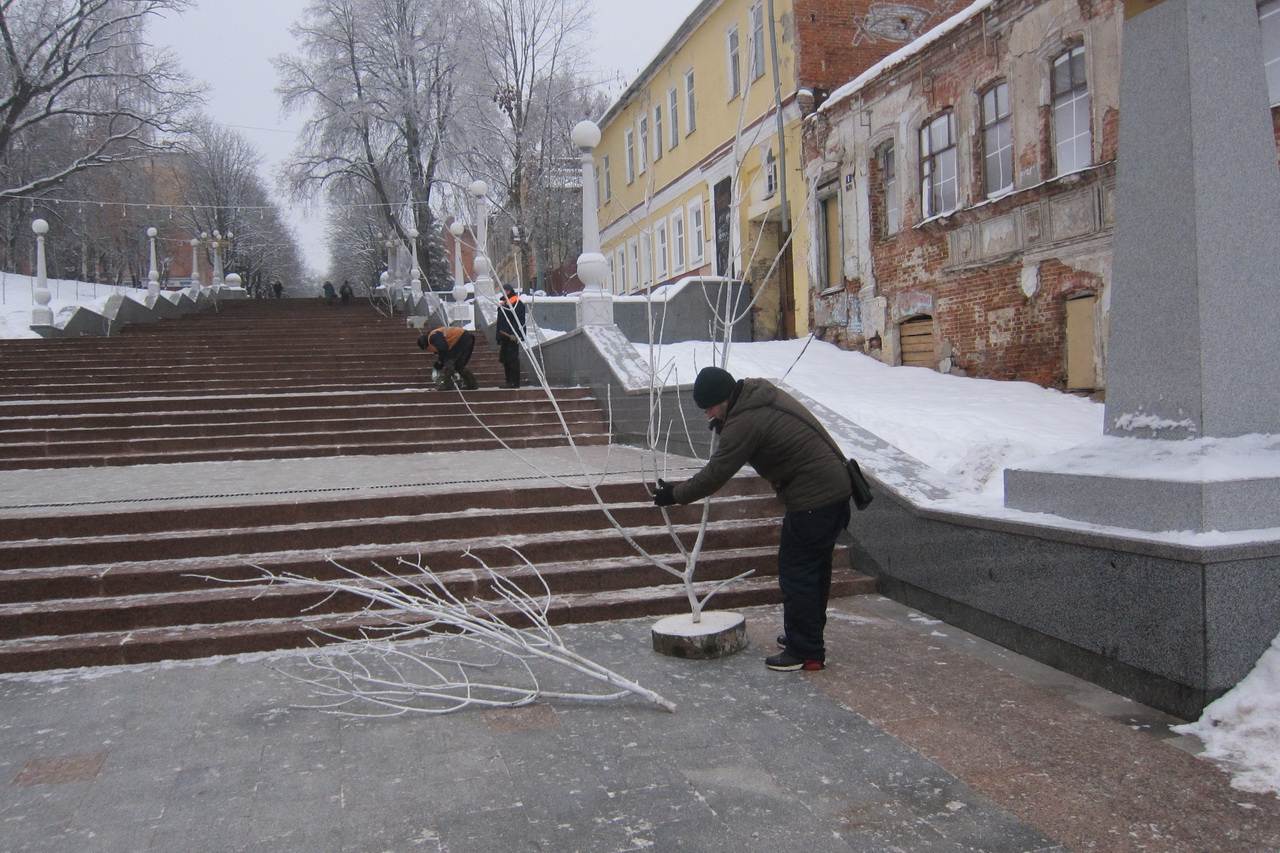 набережная брянск лестница