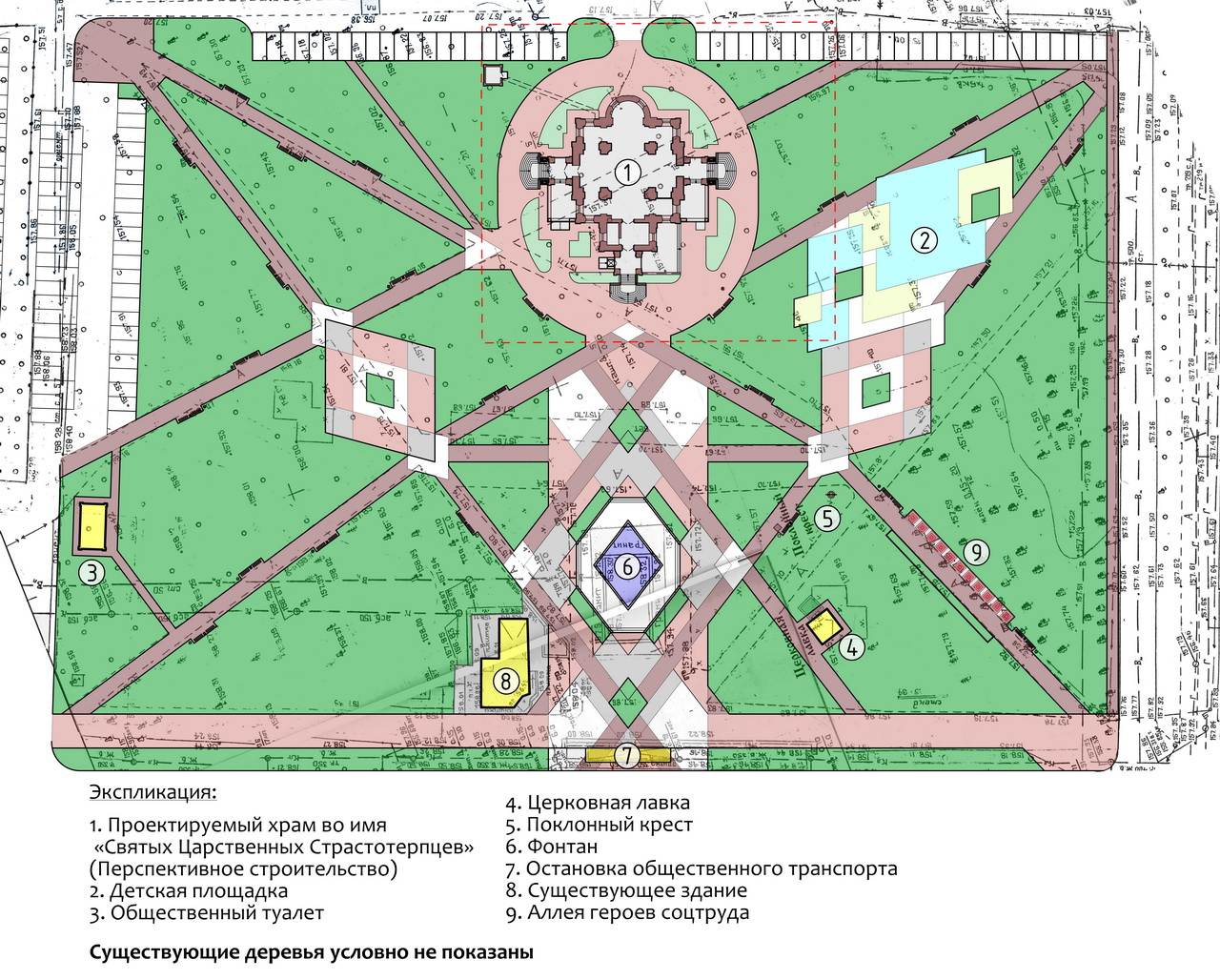 Майский парк брянск карта