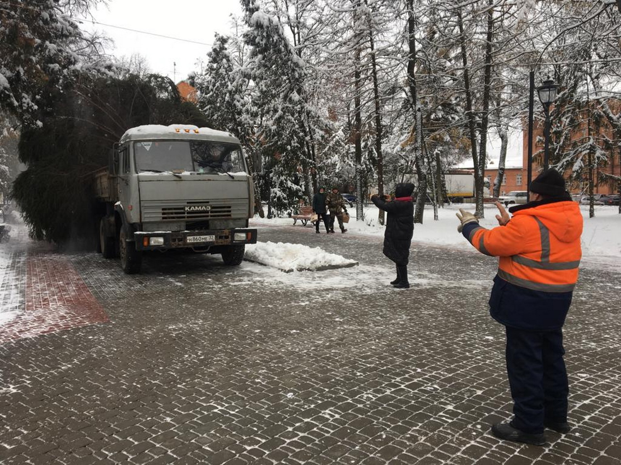 Установка брянск. Макаров Брянск елка.