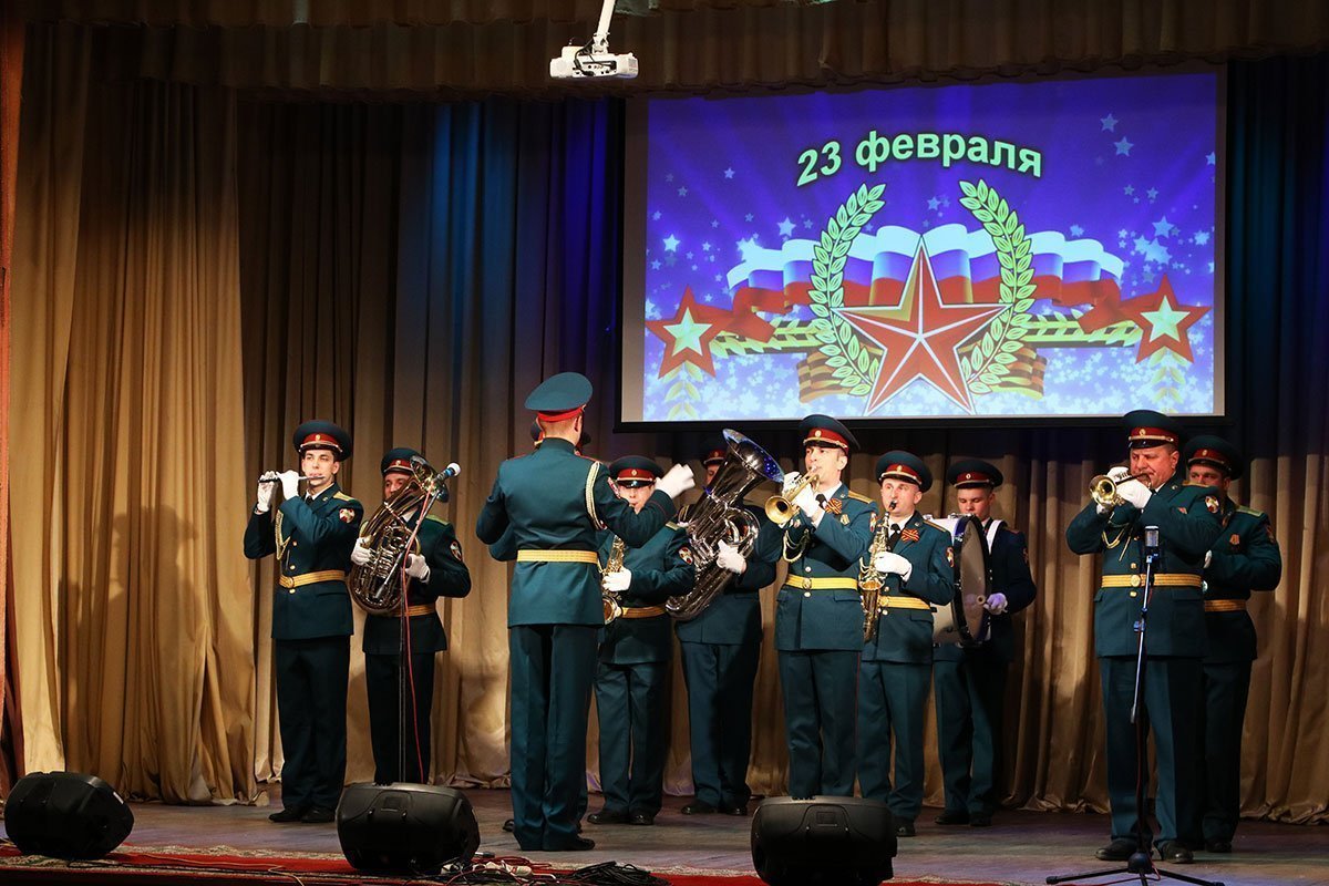 Праздничный концерт ко Дню защитника Отечества - Брянская городская  администрация