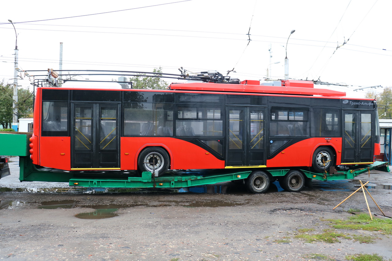В Брянск привезли очередной новый троллейбус — Брянская городская  администрация