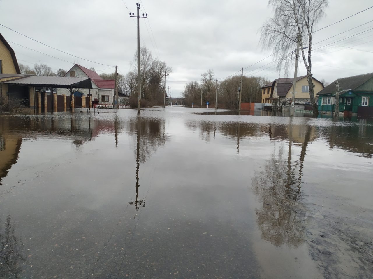 Вода паводок