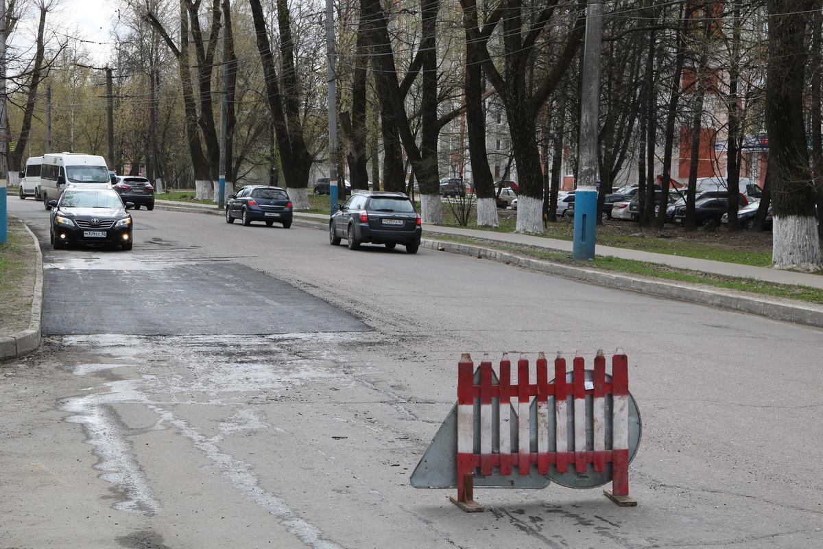 В Брянске уже отремонтировали около 21 тысячи кв. м дорог - Брянская  городская администрация