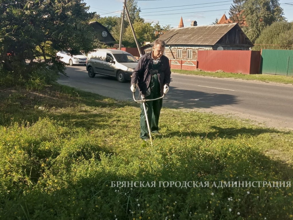 Общегородской субботник: Володарский район - Брянская городская  администрация