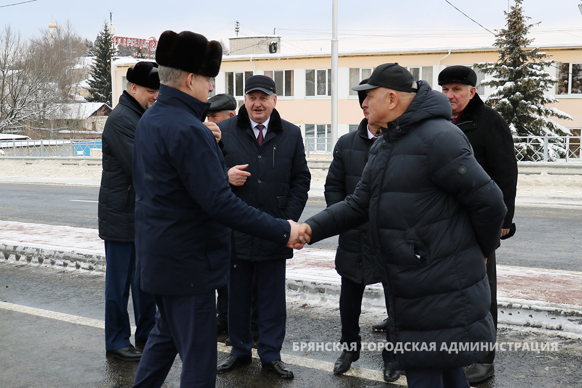 Славянский мост открыт для движения! - Брянская городская администрация