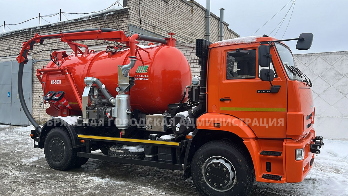 Автопарк Брянского водоканала пополнился новой техникой — Брянская  городская администрация